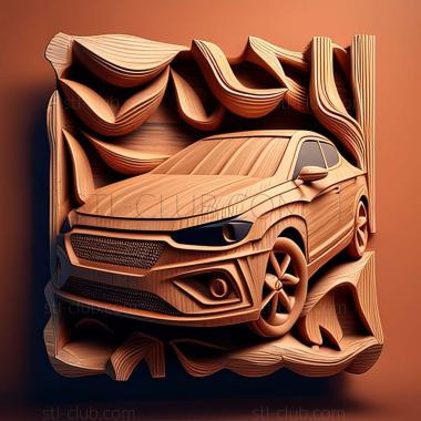 3D model SEAT Ibiza (STL)